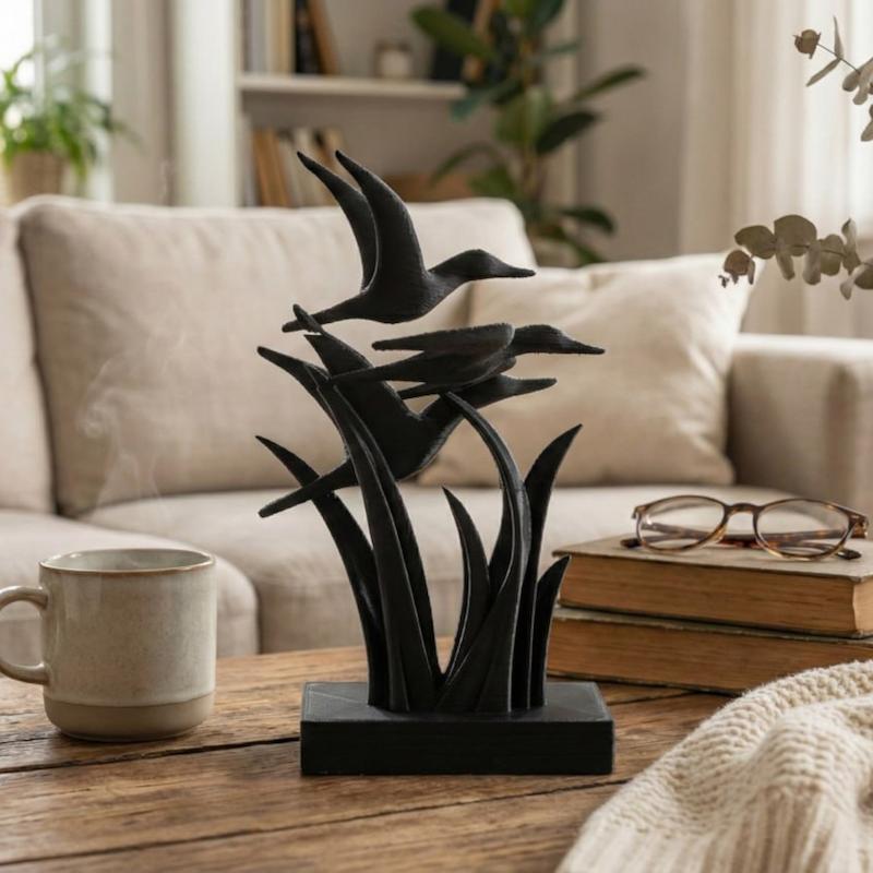 مجسمه دکوری پرواز پرندگان