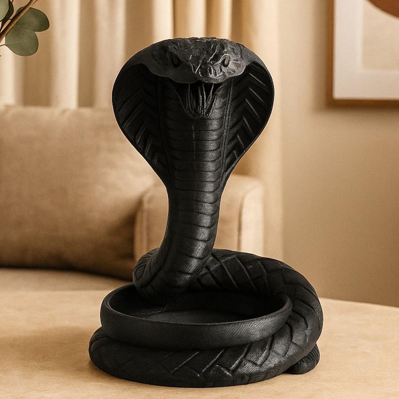 سینی دکوراتیو مار کبری