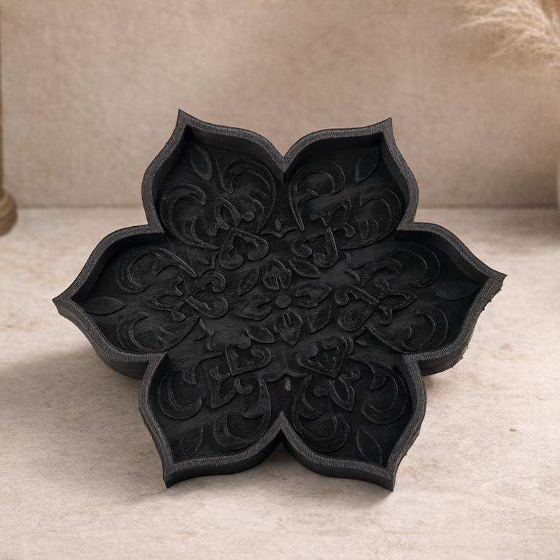 سینی گل‌دار مراکشی