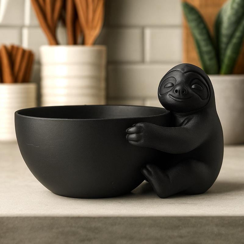 کاسه دکوراتیو طرح تنبل