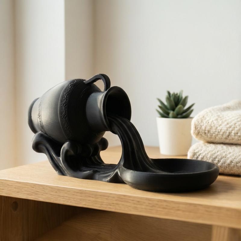 سینی دکوراتی دلو افتاده