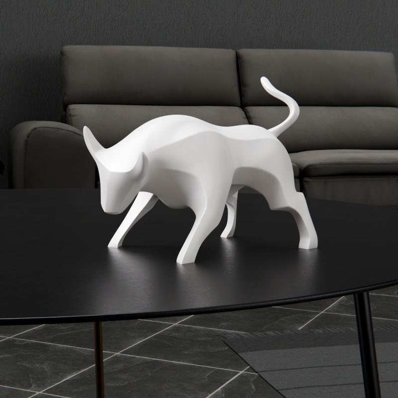 مجسمه دکوری گاو نر