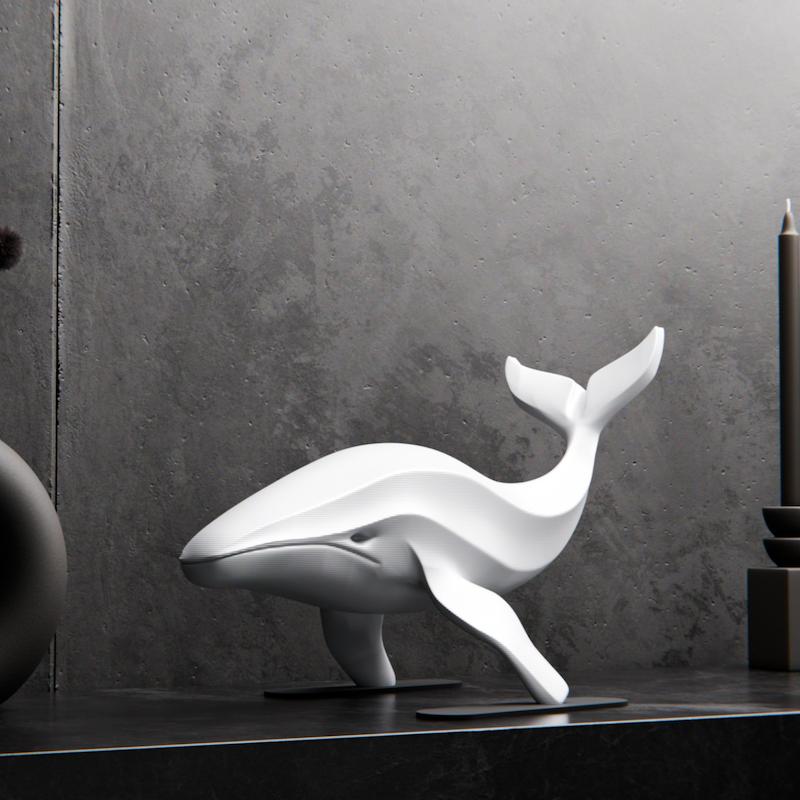 مجسمه دکوری نهنگ