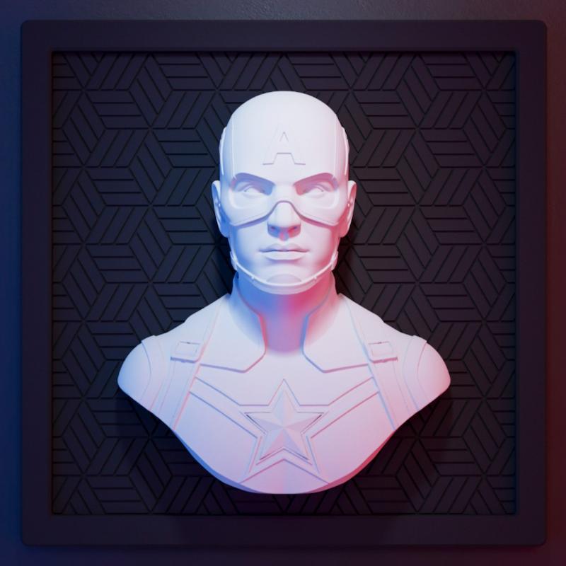 دیوارکوب کاپیتان آمریکا