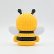 مجسمه دکوری زنبور بافتنی