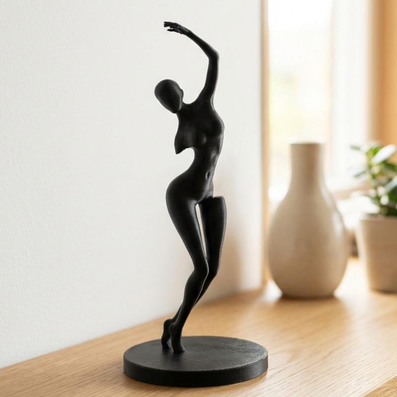 مجسمه دکوری رقصنده مینیمال