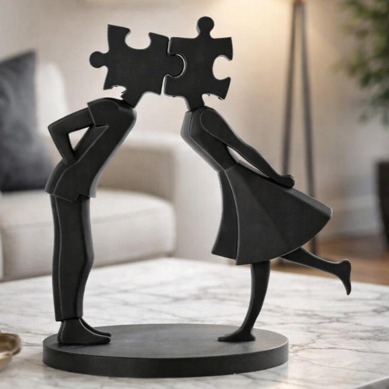 مجسمه دکوری روح های پازلی