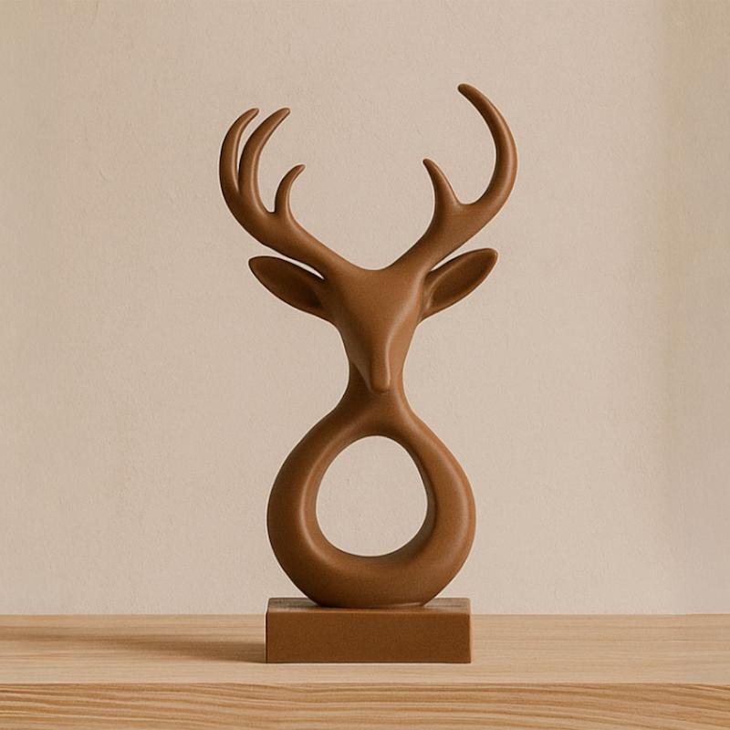 دکوری گوزن انتزاعی