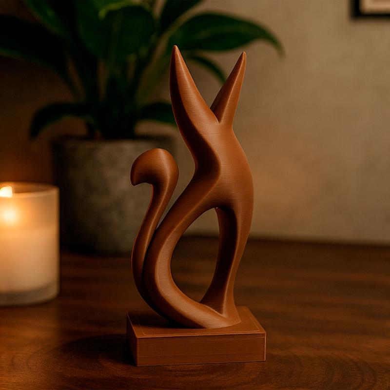 دکوری روباه انتزاعی