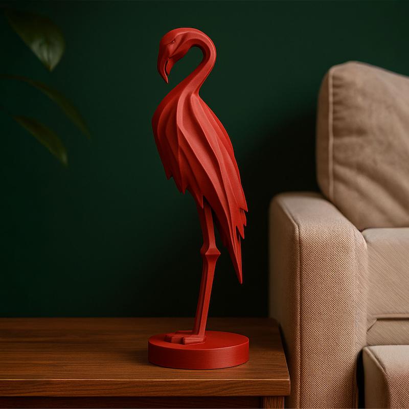دکوری هندسی مدرن فلامینگو