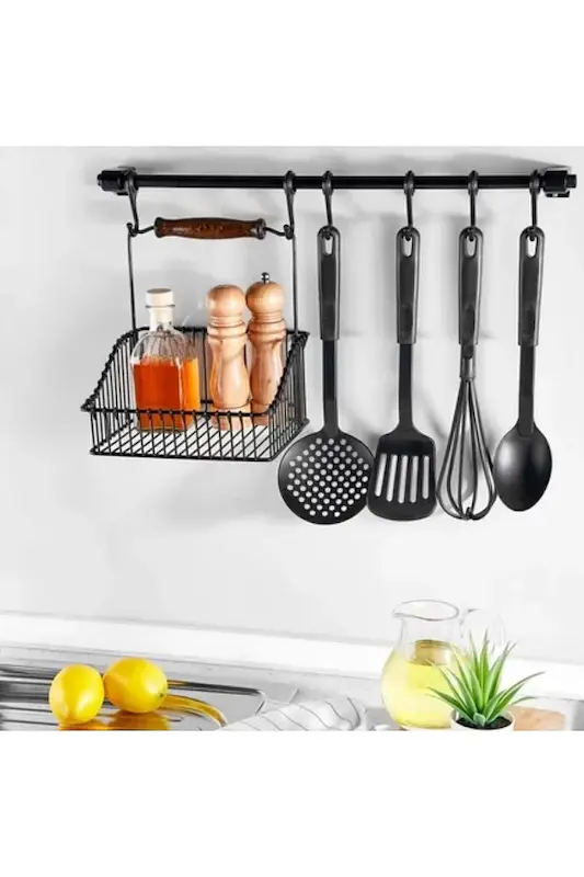 شلف فلزی قلاب دار و سبد فلزی کد ۱۱۵۷۱