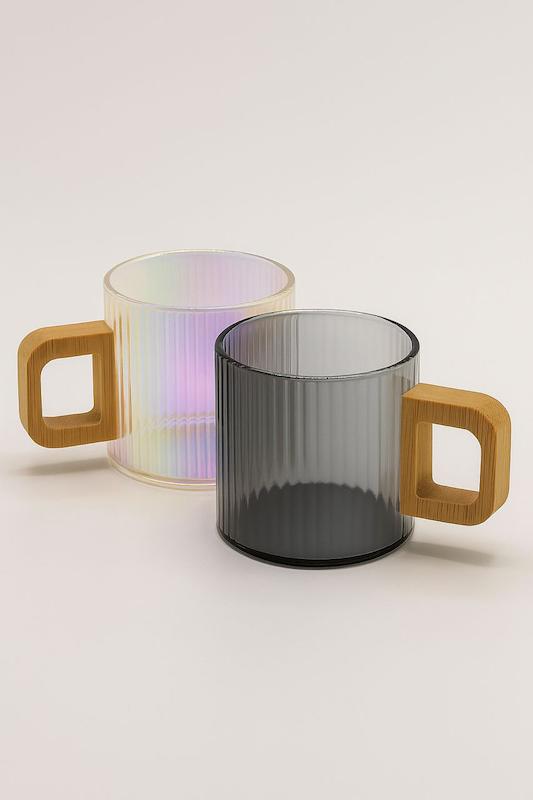 شات دسته چوبی رنگی