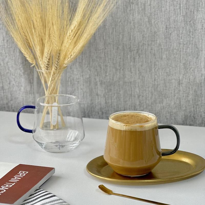 لیوان 4 تایی دسته رنگی پیرکس دلی