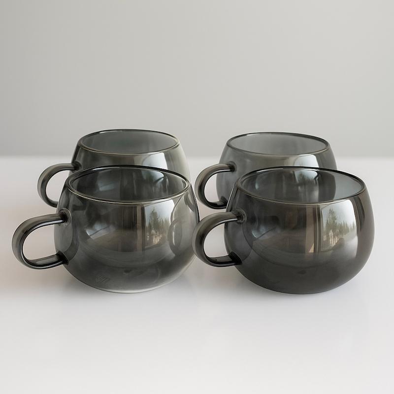 لیوان پیرکس ۶ عددی دودی دلی کد ۴۱۰