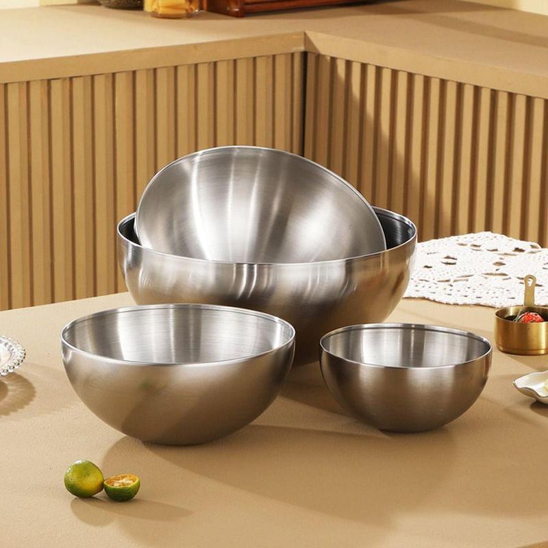 کاسه استیل در سه سایز مختلف کد ۳۱۸