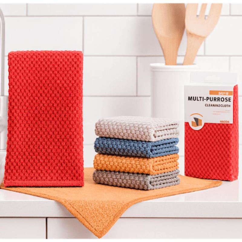 دستمال میکروفایبر ۵ عددی 30×30 مدل Haoda