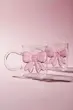 ماگ پیرکس دسته دار پاپیونی