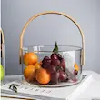 ظرف یخ و دسرخوری پیرکس دسته بامبو