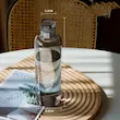 بطری پیرکس دودی با درب ضد نشتی