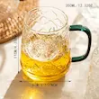 لیوان پیرکس دسته رنگی مدل نوستالژی