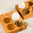 جاتخم مرغی چوبی ( ۴تایی )