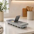 قالب یخ گرد با زیره سیلیکونی