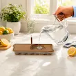 قالب یخ گرد با زیره سیلیکونی