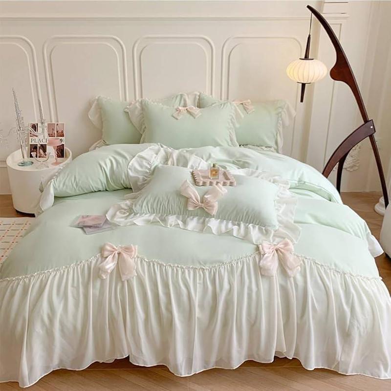 ست کاوری رونیکا صابونی (همراه با لحاف لایت)