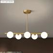 لوستر حبابی کانتری شیک و ساده ۵ شعله کد k141.5