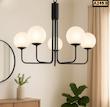 لوستر حبابی مناسب پذیرایی و محل کار و اتاق خواب کد A249