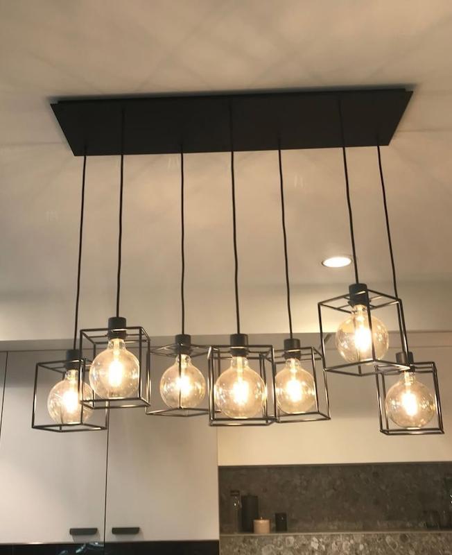 لوستر آویز مدرن ۹ شاخه کد K150