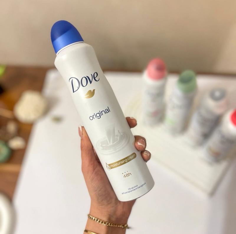 اسپری بدن ضد تعریق زنانه 48 ساعته مدل Original داو – 250ml