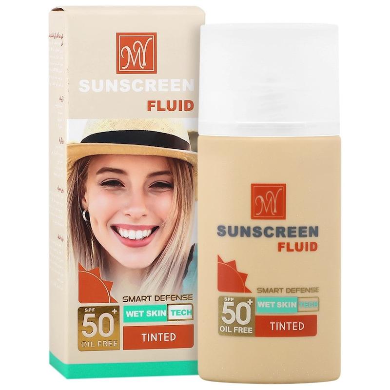 ضد آفتاب فلوئید مدل اسمارت دیفنس SPF50 مای (رنگی) – 50ml