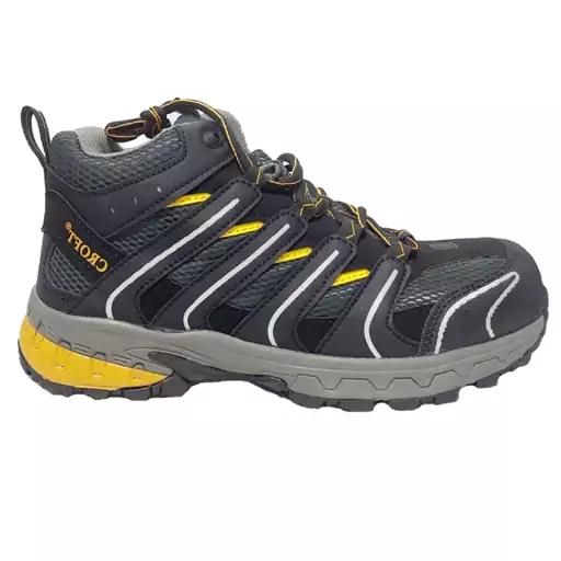 کفش ایمنی مهندسی اسپرت عایق برند کرافت (CROFT) مدل SH-57(BLACK-GRAY)
