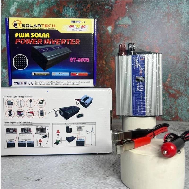 اینورتر برق خودرو 500 وات SOLARTECH ST-500W سولارتک