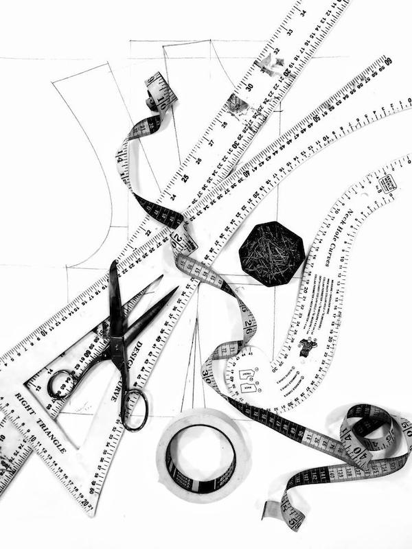 اموزش اندازه‌گیری و الگوسازی بالاتنه و استین با روش مولر