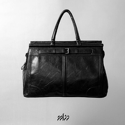 Leather Duffle Bag 