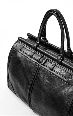 Leather Duffle Bag 