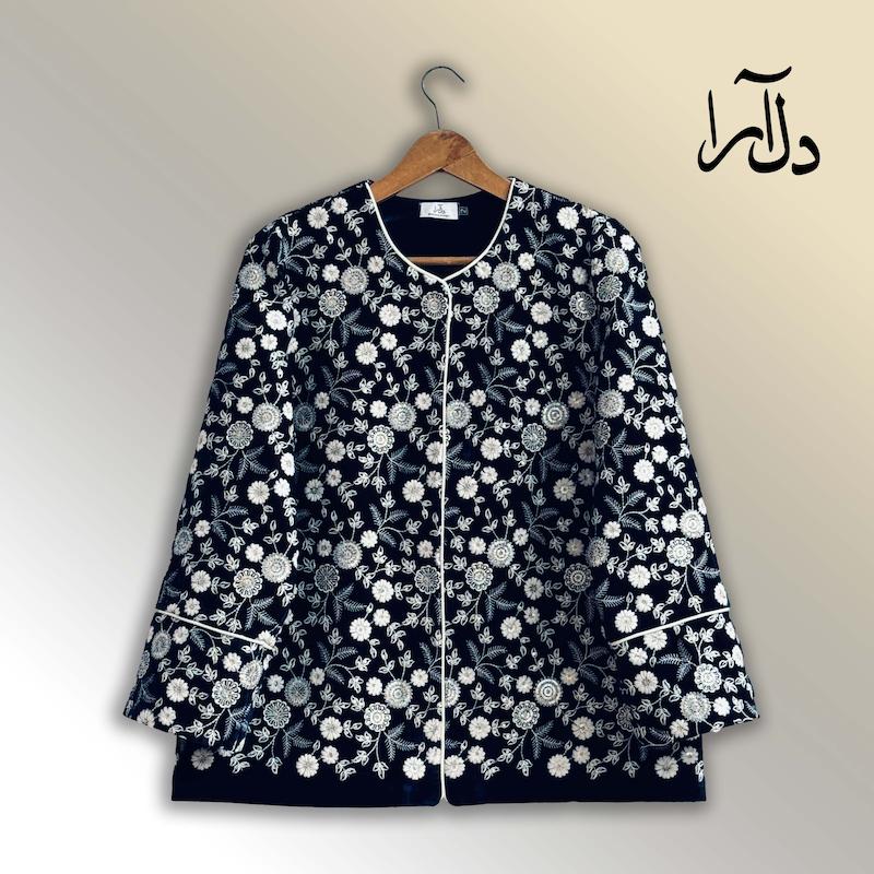 کت مخمل سوزندوزی 