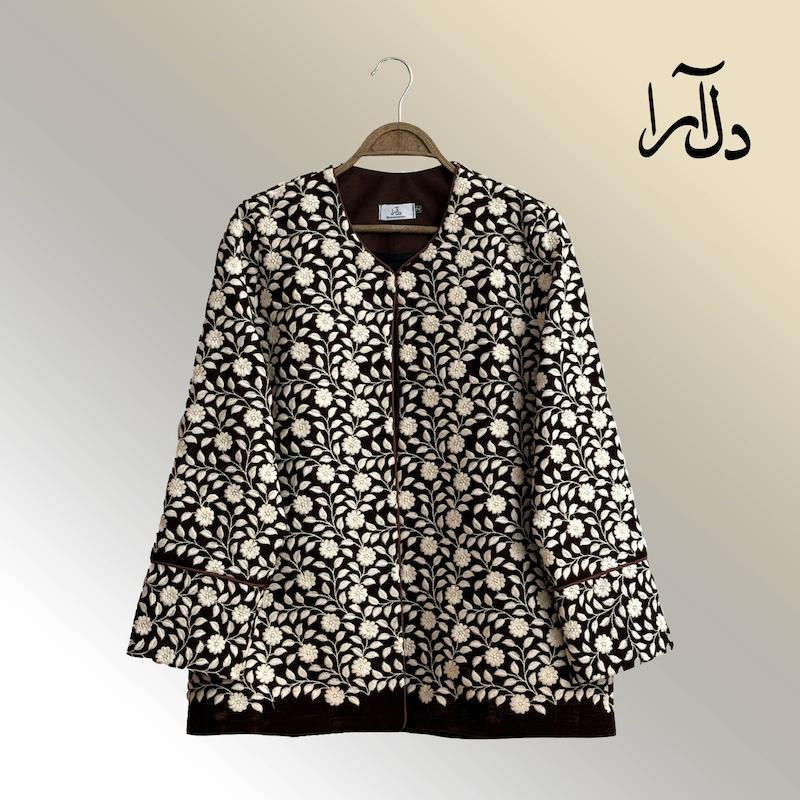 کت مخمل سوزندوزی