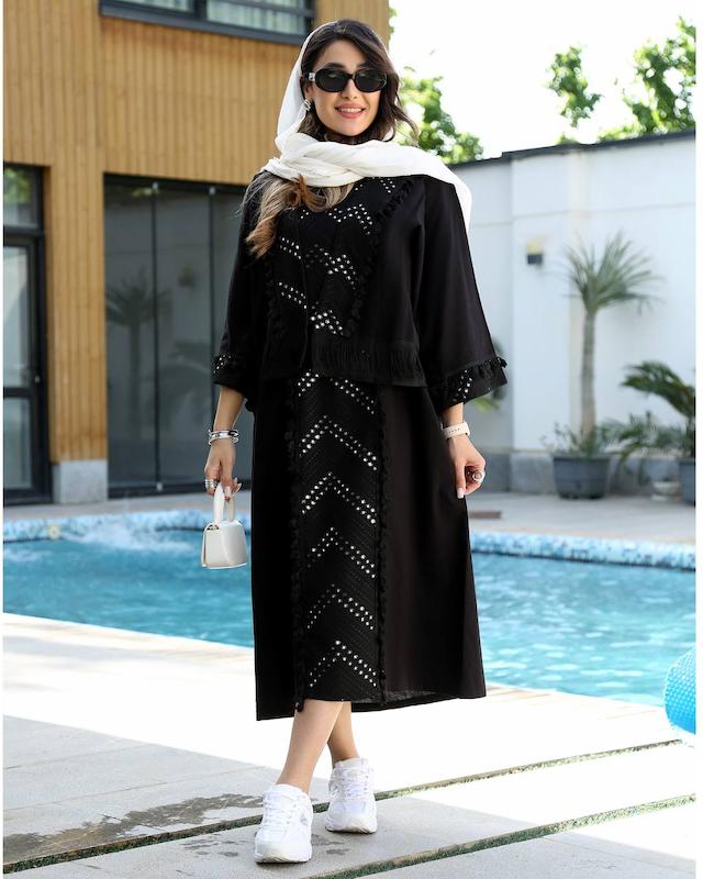 ست زنانه نگین   کت سارافون