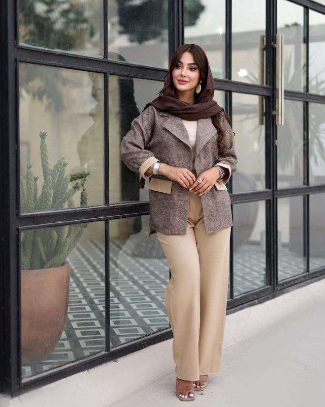 کت شلوار زنانه ساناز