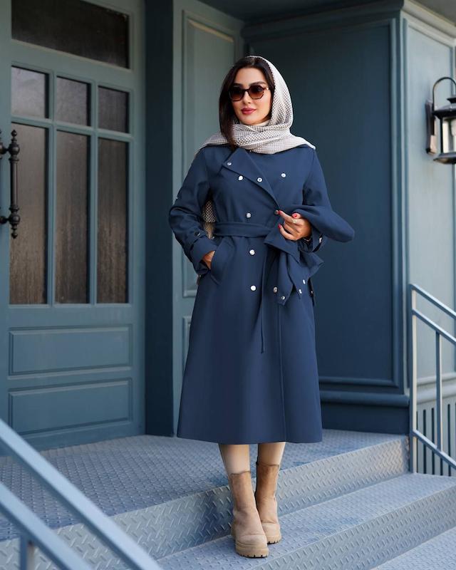 بارانی دو تیکه هلما