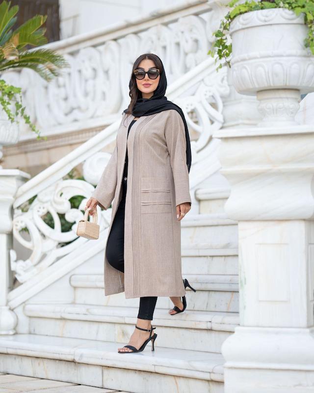 مانتو زنانه کهربا