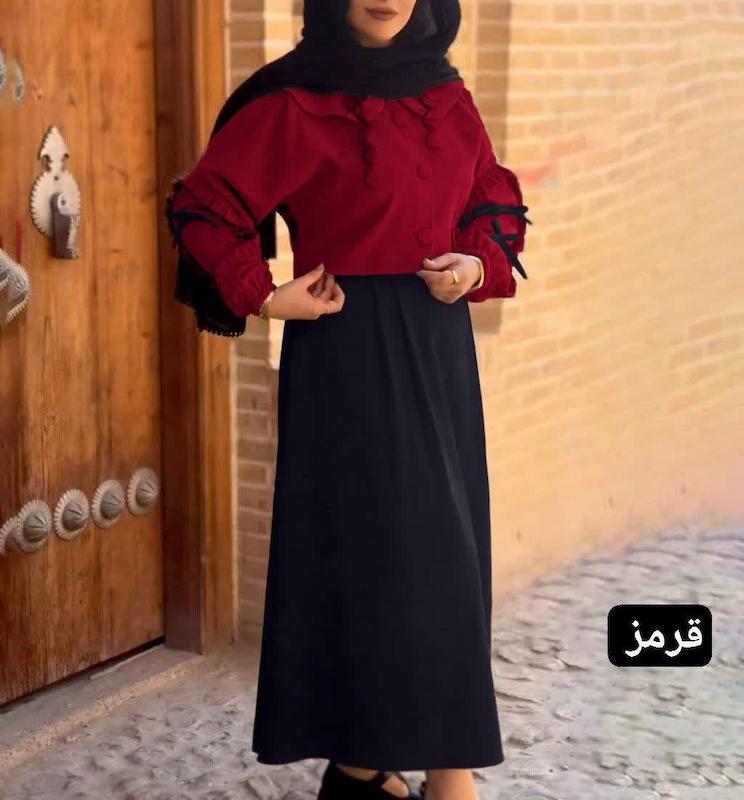 شومیز دامن زرین