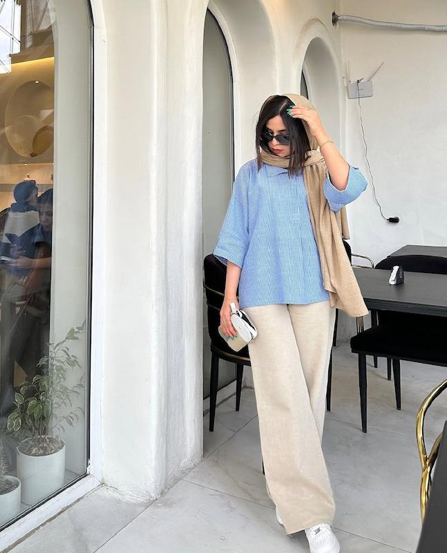 ست زنانه آیدا شومیز شلوار
