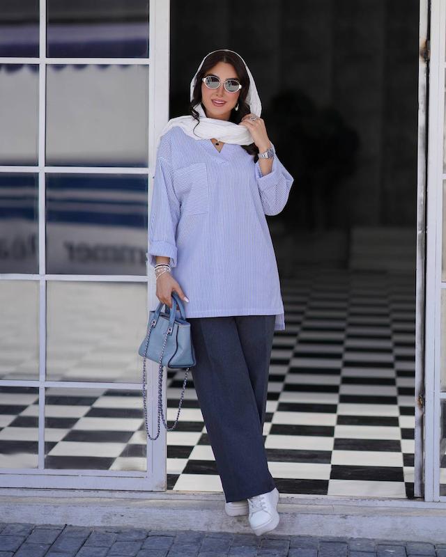 ست زنانه غنچه شومیز شلوار
