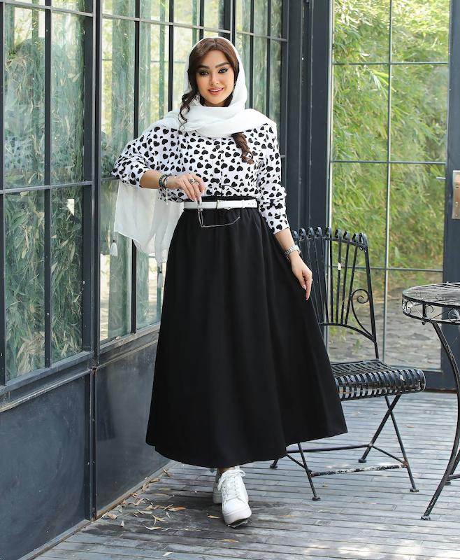 ست زنانه لعیا شومیز دامن