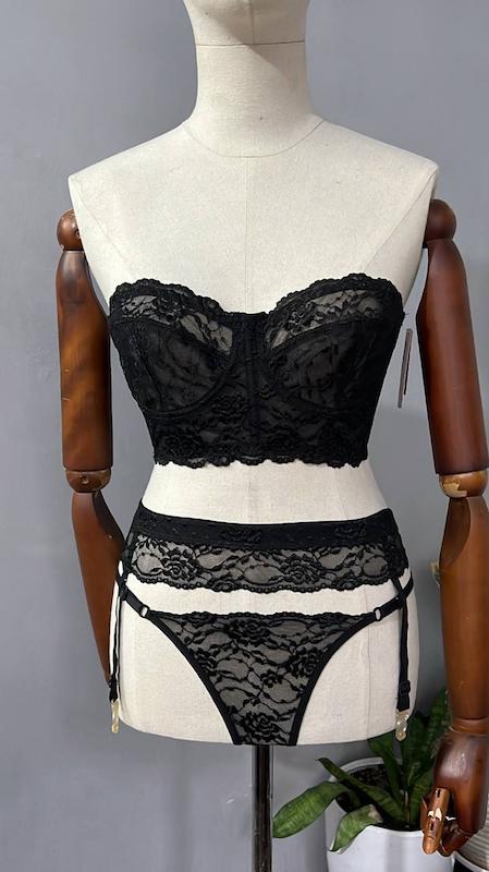 ست مشکی سه تیکه 