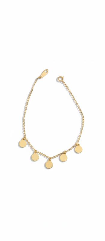 دستبند طلا  سکه ای